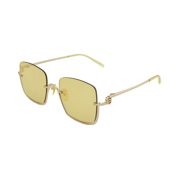 【倪妮同款】Gucci/古馳23SS防紫外線金屬方形太陽眼鏡GG1279S：圖片 8