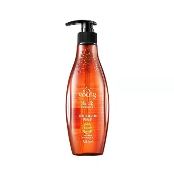 滋源無矽油茶籽男女洗頭水265ml 【中乾性】茶籽