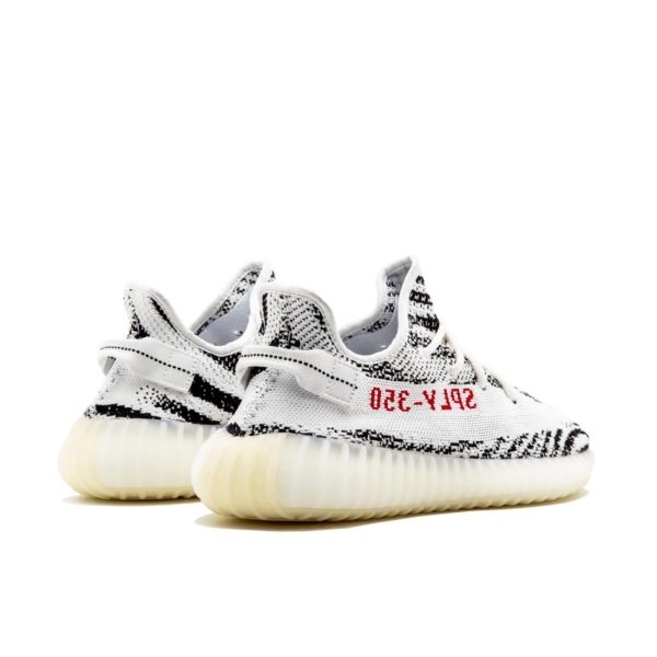 Adidas Originals Yeezy Boost 350 V2 白斑馬：圖片 4