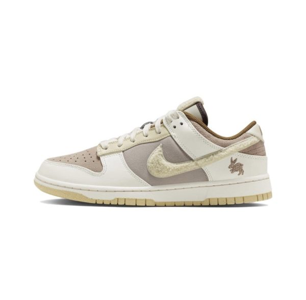 Nike Dunk Low "Year of the Rabbit" 廣州防滑耐磨低筒板鞋男女同款米白棕