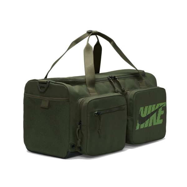 Nike 軍綠色戰術郵差包多口袋運動包db1147：圖片 2
