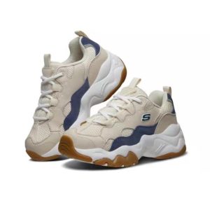 Skechers D'Lites 3.0 粉紅/海藍/白色