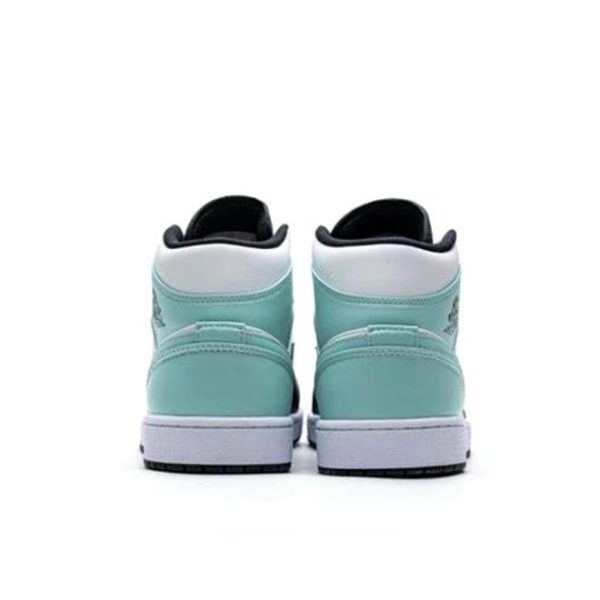 Air Jordan 1 Pre School Pink Black 中幫/黑白粉/粉紅熊貓：圖片 4