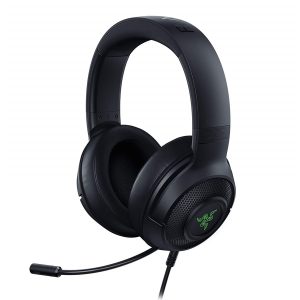 雷蛇（RAZER）  Kraken X USB 有线头戴式耳机  线控 7.1环绕声 轻巧框架 游戏耳机