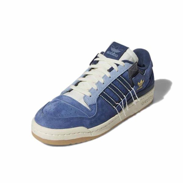 Adidas originals Forum 84 Low 牛仔藍線頭