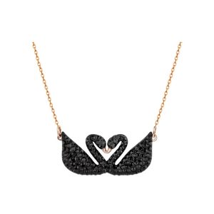 Swarovski/施華洛世奇雙黑天鵝項鍊5296468 黑色(38cm)5296468