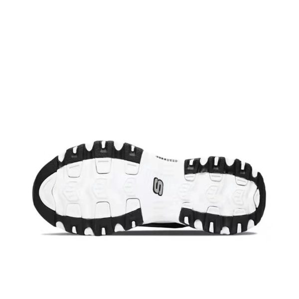 Skechers D'Lites Black/White 黑白銀後跟【宋亞軒同款】：圖片 3