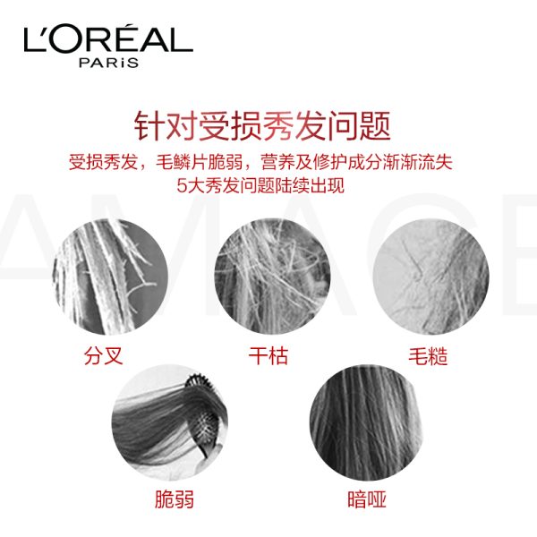 歐萊雅多效修護男女洗髮精多效：圖片 4