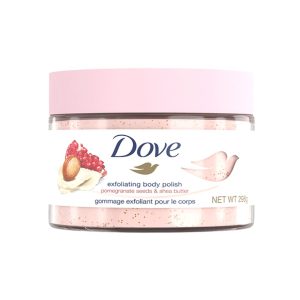 【李佳琦推薦】Dove/多芬冰淇淋去角質雞皮身體磨砂膏紅石榴籽298g 1罐