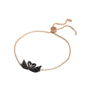 Swarovski/施华洛世奇  双黑天鹅手链 B58-5344132 玫瑰金