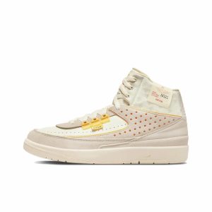 Union LA x Jordan Air Jordan 2 Retro SP"Rattan" 高筒復古籃球鞋男女同款淺褐