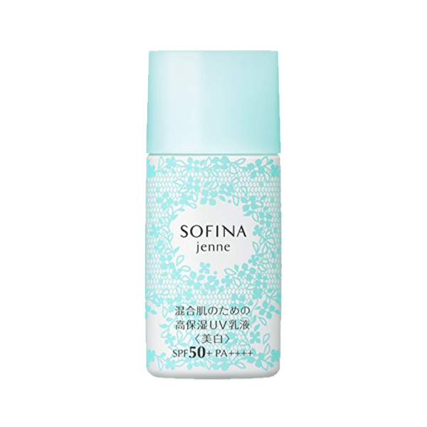Sofina/蘇菲娜藍蕾絲高保濕亮白日間倍護防曬乳SPF50+/PA++++ 30ml