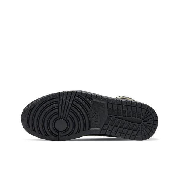 Air Jordan 1 Black Gold 高筒/黑色/金屬金：圖片 2