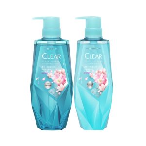 清揚植覺洗髮套裝洗髮精380ml+護髮素375ml 櫻花保濕（針對乾扁塌髮質）