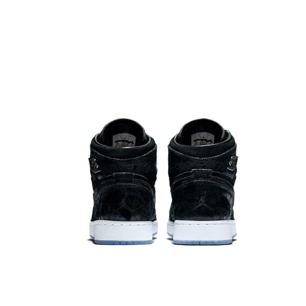 Air Jordan 1 Heiress 中幫/黑色天鵝絨：圖片 3