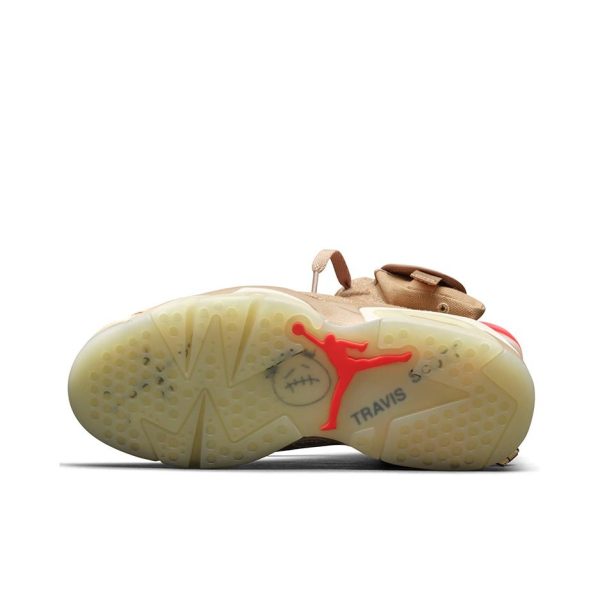 Air Jordan 6 British Khaki Travis Scott聯名/卡其：圖片 6