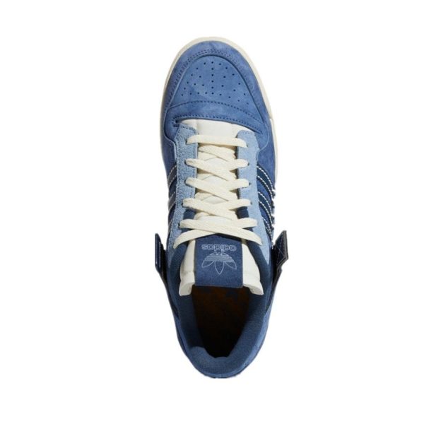 Adidas originals Forum 84 Low 牛仔藍線頭：圖片 3