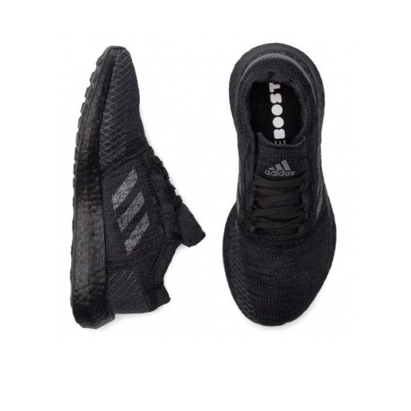 Adidas Pure Boost Go Triple Black 全黑：圖片 2