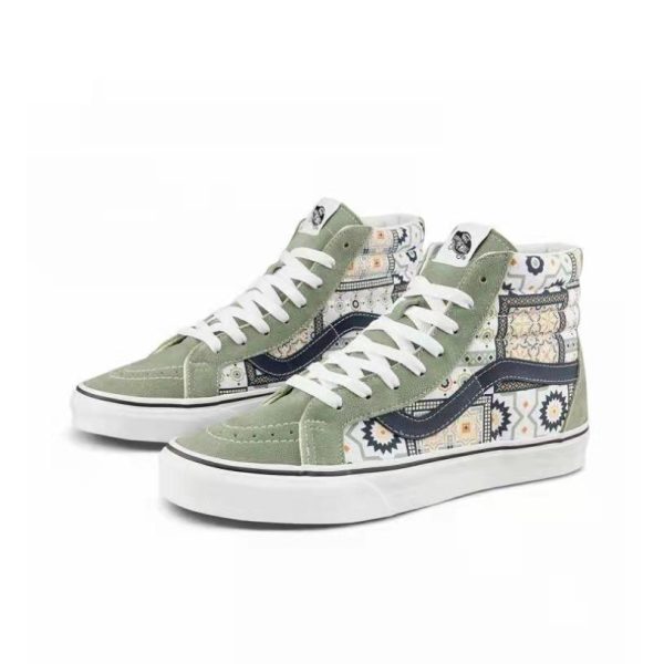 Vans SK8-Hi 淺灰/白色