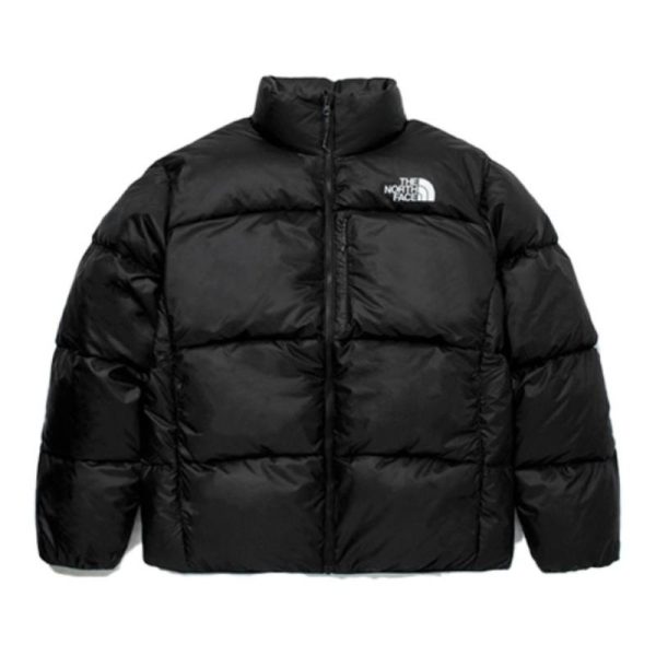 TheNorthFace 2021AW男女同款鵝絨收納輕便麵包款羽絨外套NJ1DM50 黑