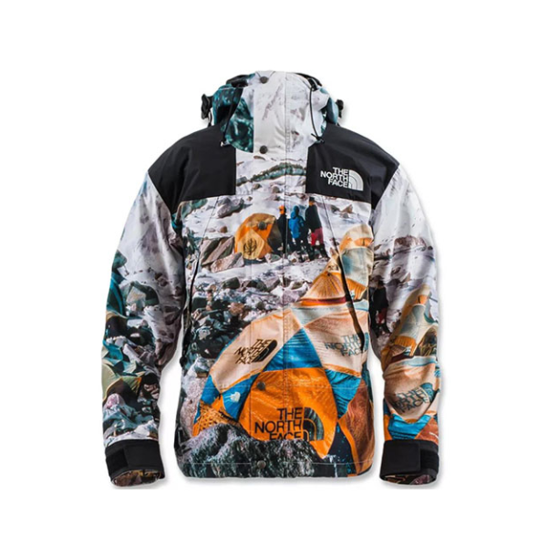 The North Face X INVINCIBLE Printed Mountain Jacket 雪山基地營衝鋒衣4NDN 基礎色