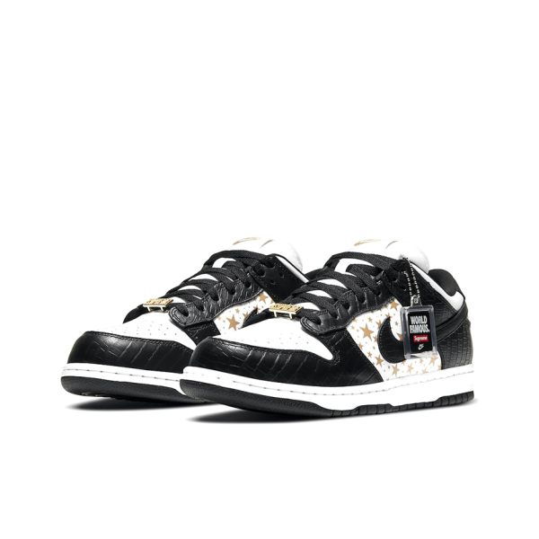 Nike Dunk Croc SB/低筒/Supreme聯名/黑白