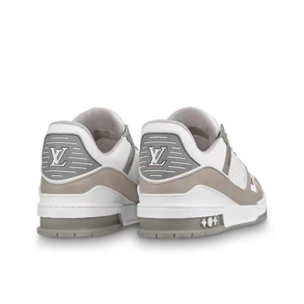 Louis Vuitton Trainer 灰色/白色：圖片 3