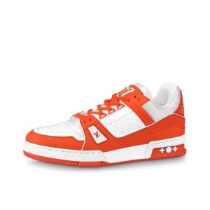 Louis Vuitton Trainer 橘色/白色
