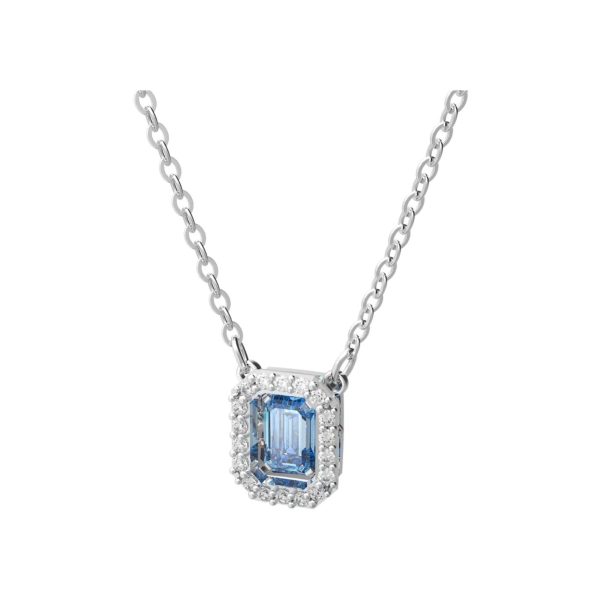 【唐嫣同款】Swarovski/施華洛世奇Millenia系列方形飾鑽項鍊5599177：圖片 4