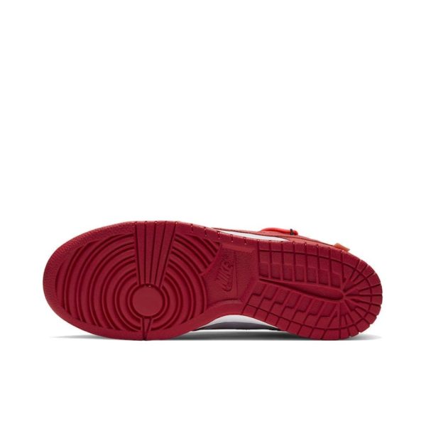 Nike Dunk University Red 低筒/OW聯名/紅灰：圖片 2