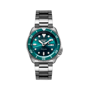 SEIKO/精工SEIKO5 運動機械手錶SRPD63 SRPD63K1/經典綠水鬼