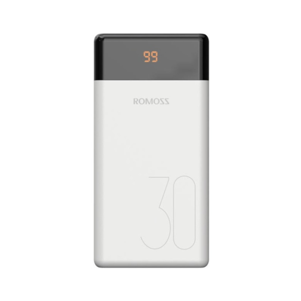 ROMOSS/罗马仕 30000mAh LT30 10W 移动电源  白