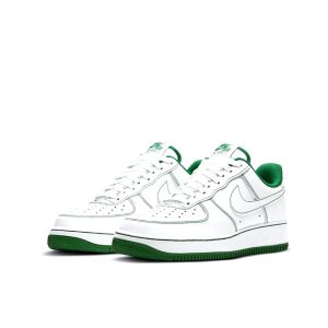 Nike Air Force 1 LOW 白綠縫線