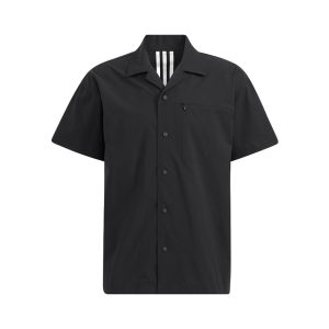 adidas SS寬鬆時尚短袖襯衫HD0023 黑