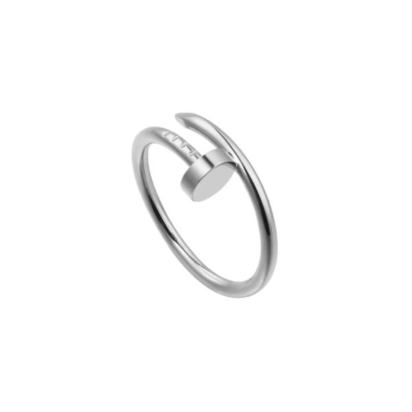 Cartier/卡地亞Juste un Clou釘子系列窄版戒指B4225800：圖片 3