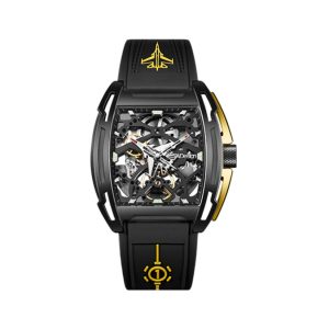 CIGA Design/玺佳  锋芒航母主题时尚潮流机械男士手表  Z063-BLGO-5BK Z063-BLGO-5BK