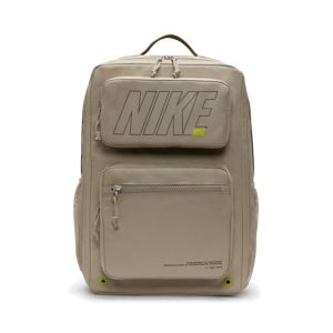 Nike 印花訓練緩震收納拉鍊口袋雙肩包石色DO6613-230