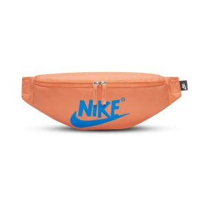 Nike HERITAGE經典時尚收納拉鍊口袋腰包胸包迷幻橙DQ5727-871