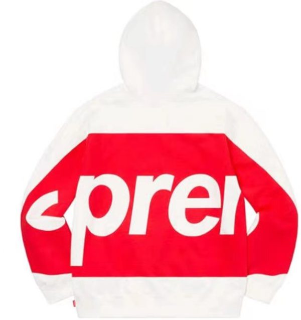 Supreme SS21 Week 2 Big Logo 大標誌連帽衛衣白色