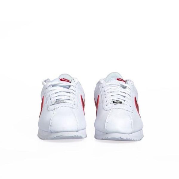 Nike Cortez Basic SL (GS) 經典款阿甘鞋低筒休閒板鞋白紅：圖片 6