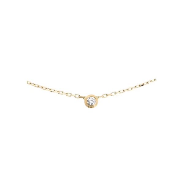 Cartier/卡地亞Diamants Légers系列窄版項鍊B7224516：圖片 2
