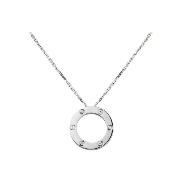 Cartier/卡地亞LOVE系列項鍊B7014400：圖片 2