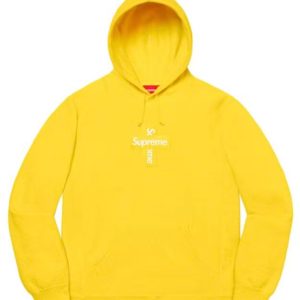 Supreme FW20 Week15 Cross Box 十字架連帽衛衣黃色