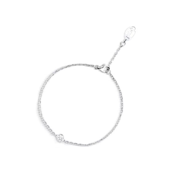 Cartier/卡地亞Diamants Légers系列鑲鑽手鍊B6040300：圖片 3