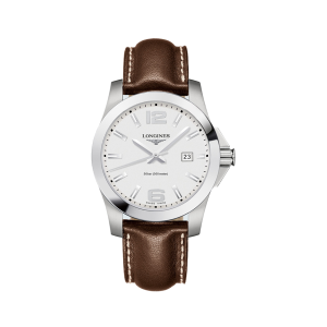Longines/浪琴康卡斯系列41mm 石英錶男士表L3.759.4.76.5