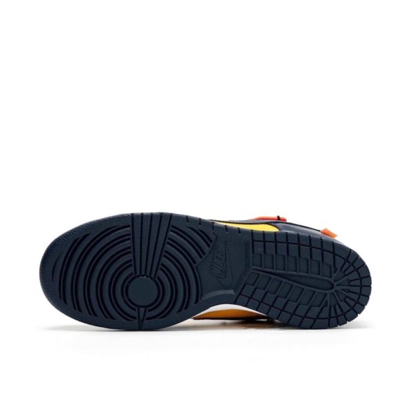 Nike Dunk Michigan/University Gold 低筒/OW聯名/黃色/藏藍：圖片 2