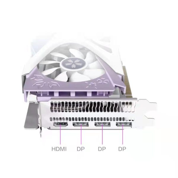 yeston/盈通 RX6700XT 12G 独立显卡  樱瞳花嫁：圖片 4