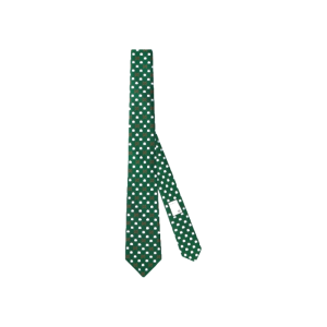 Gucci/古馳時尚動物真絲領帶736682 4E001 綠色均碼