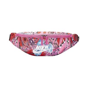 Nike 塗鴉滿印印花腰包潮流胸包斜背包塗鴉紅BA6371-010