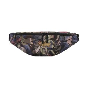 Nike 植物花卉滿印腰包黑色DR0497-045